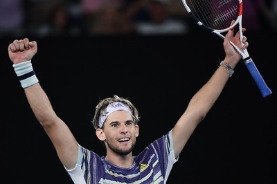 ティエムが「王様」ジョコとの全豪OP決勝に進出、ズベレフに逆転勝ち