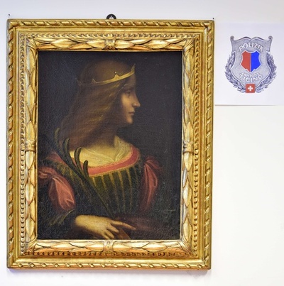 レオナルド・ダビンチの絵画、スイスの銀行から押収される 