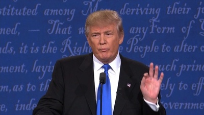 トランプ氏の「鼻すすり」 ネットで嘲笑相次ぐ 米大統領選討論会