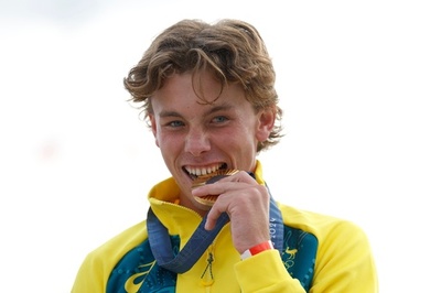 パーマーがスケボー男子パーク連覇 パリ五輪