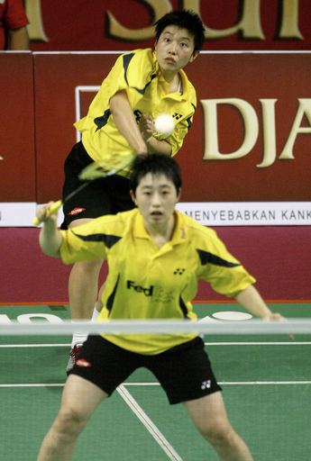 ＜バドミントン スーパーシリーズ第6戦＞女子ダブルス、Du Jing／Yu Yang組 Zhao Tingting／Yang Wei組を降して優勝を飾る - インドネシア
