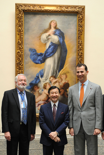 スペインを公式訪問中の皇太子さま、プラド美術館を訪問