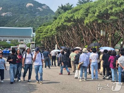 韓国・李在明大統領「執務室再移転」予告→「見られなくなる？」青瓦台観覧に長蛇の列