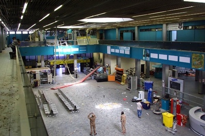 リビア首都の空港でまた戦闘、政府は国連に支援要請