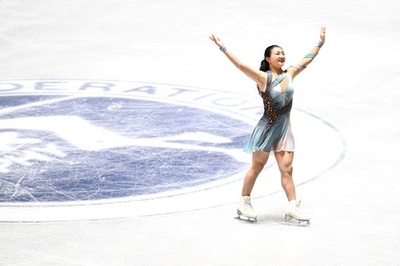 坂本花織が女子SP首位発進 河辺愛菜2位 NHK杯