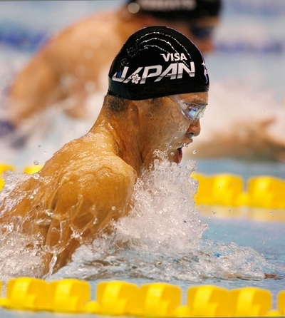 北島 100に続き200メートル平泳ぎの五輪出場権を獲得
