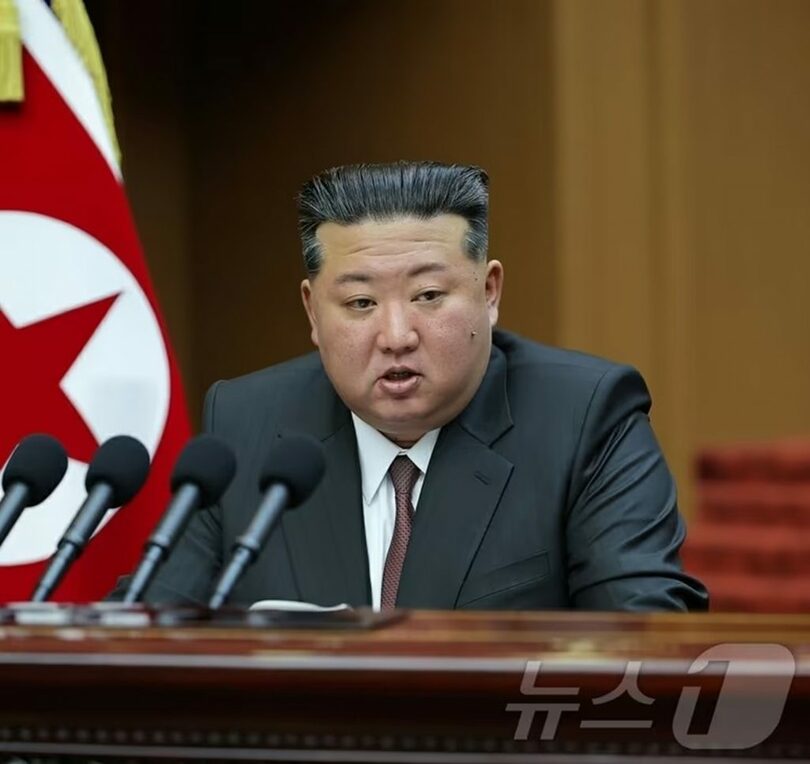 北朝鮮のキム・ジョンウン（金正恩）朝鮮労働党総書記＝労働新聞(c)news1
