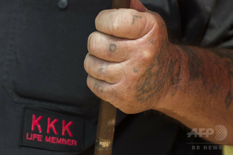 KKKがデモ行進、南北戦争将軍の像撤去計画に抗議 米