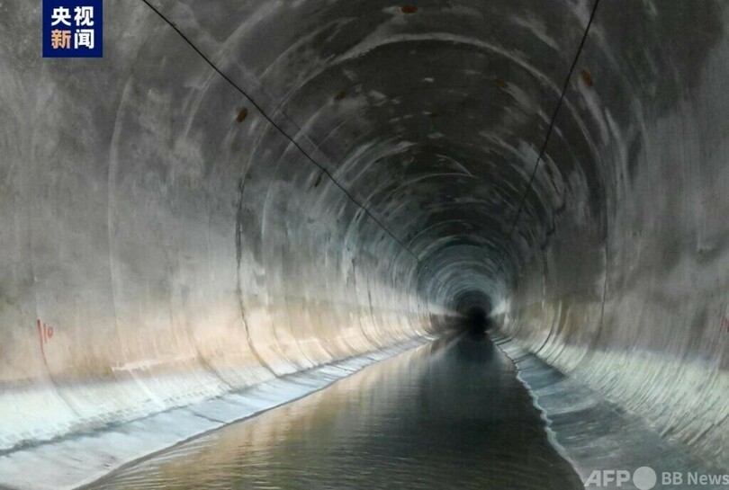 長江の水を黄河へ 「引漢済渭」プロジェクトが西安へ送水開始