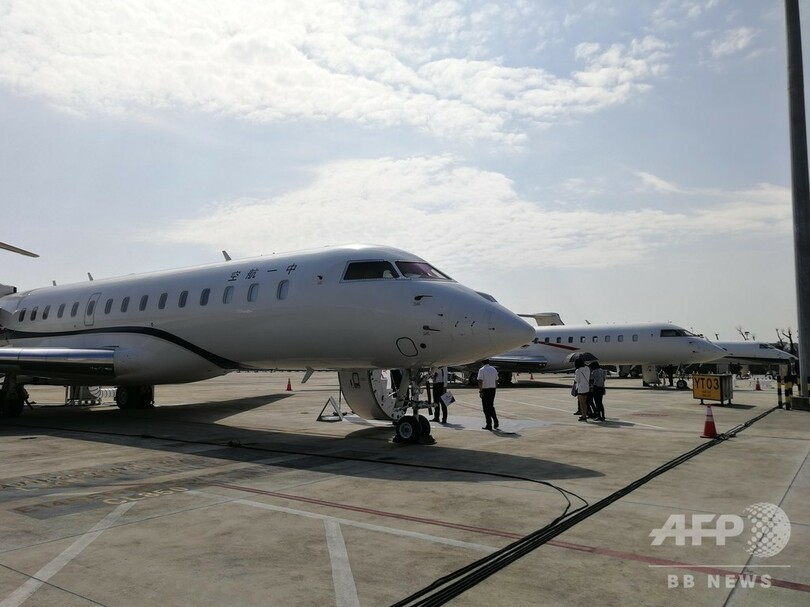トップクラスのビジネスジェット機を展示、広州ビジネス航空ショー