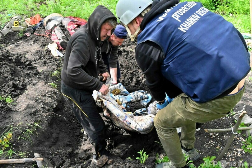 ロシア軍、ウクライナ東部の村で戦争犯罪か 目撃者が証言