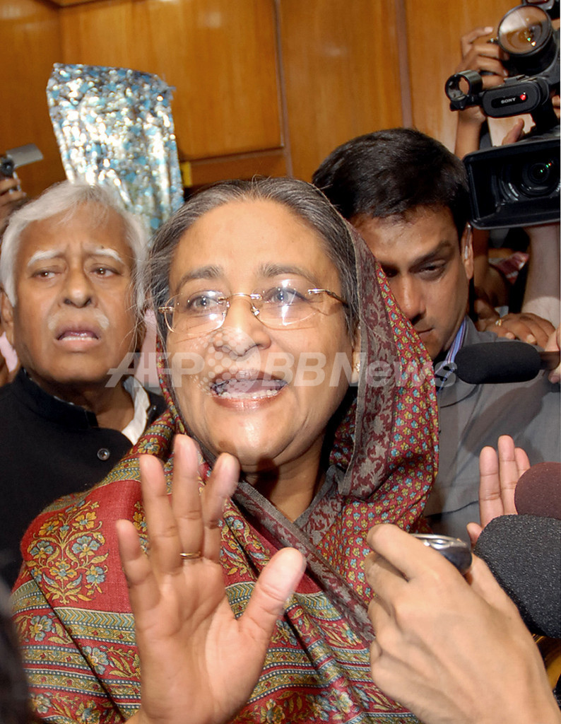 バングラデシュ元首相ハシナ氏が帰国 バングラデシュ 写真3枚 国際ニュース Afpbb News