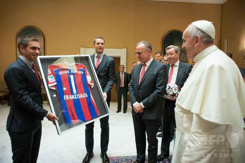 バイエルン、フランシスコ法王に謁見
