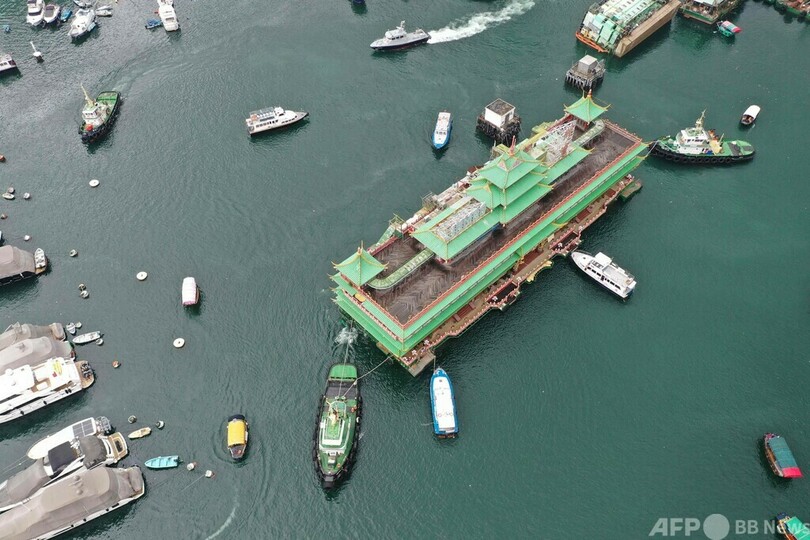 香港の有名水上レストラン、半世紀の歴史に幕