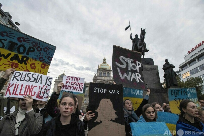 G7、プーチン氏の「責任追及」 ウクライナ攻撃で緊急会合