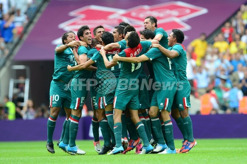 メキシコがブラジルを下し金メダル獲得 写真枚 国際ニュース Afpbb News