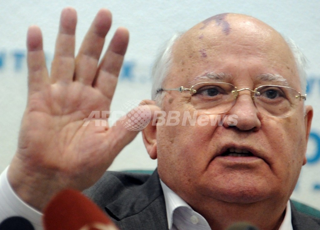 プーチン大統領ならロシアは「失われた6年」に、ゴルバチョフ氏が警告 写真3枚 国際ニュース:AFPBB News