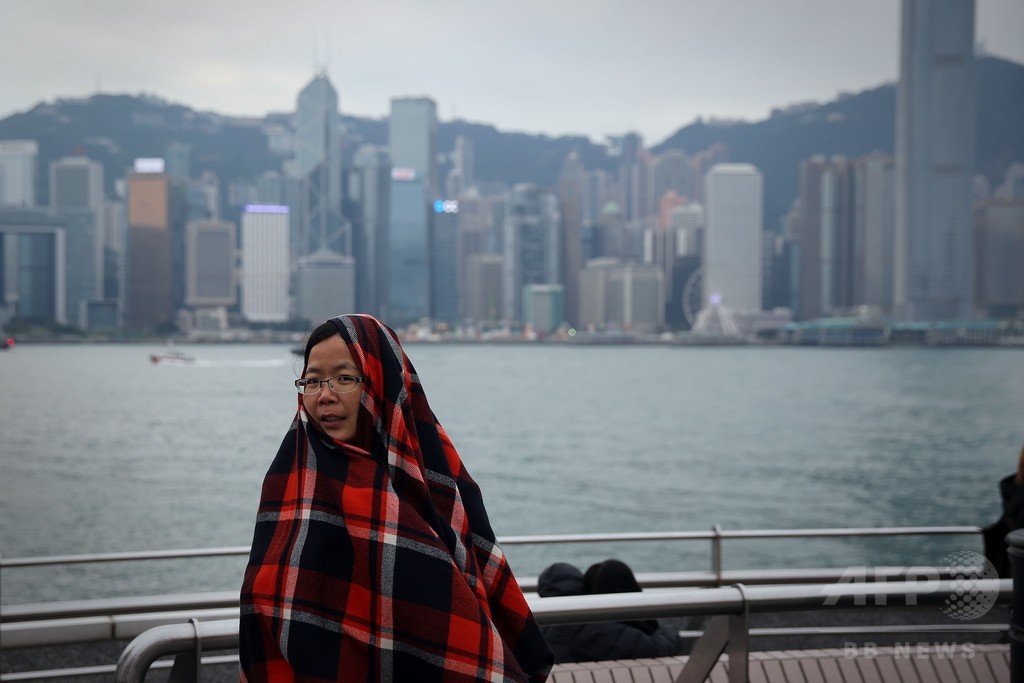 香港 過去60年で最低の気温を記録 写真4枚 国際ニュース Afpbb News