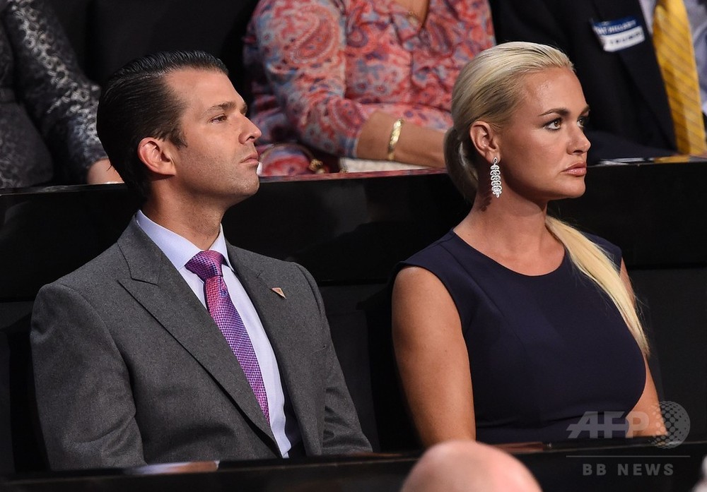 トランプ氏長男の妻搬送 自宅に粉入り郵便物 写真3枚 国際
