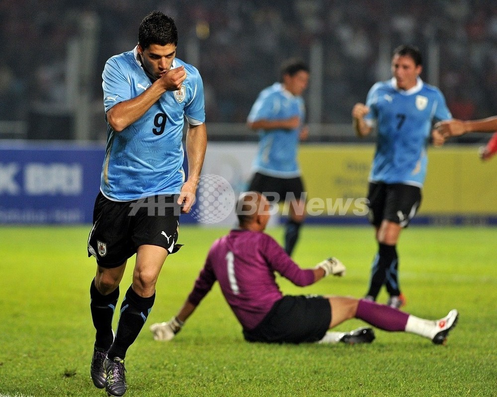 ウルグアイ7発 インドネシアに快勝 国際親善試合 写真3枚 国際ニュース Afpbb News