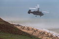 ロシアが2014年に併合したウクライナ南部クリミア半島で訓練をするロシアの軍用ヘリコプター。ロシア国防省提供（2021年4月21日提供、資料写真）。(c)AFP PHOTO / RUSSIAN DEFENCE MINISTRY