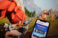 ゲーム開発企業ポケットペアが販売するゲーム「パルワールド」の宣伝動画の一場面（2024年1月22日撮影）。(c)Chris DELMAS / AFP