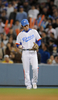 第2回ワールド・ベースボール・クラシック（%%2009 World Baseball Classic%%）決勝、日本戦で3回に内野安打を許して落胆する韓国の朴基赫（%%Park Ki-Hyuk%%、パク・キヒョク）。（2009年3月23日撮影）(c)AFP/Getty Images/Kevork Djansezian