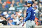 大谷、左膝の状態「後退」でブルペン投球を延期 