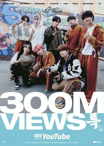 Stray Kids「S-Class」MVがYouTube再生3億回突破　通算6本目の快挙