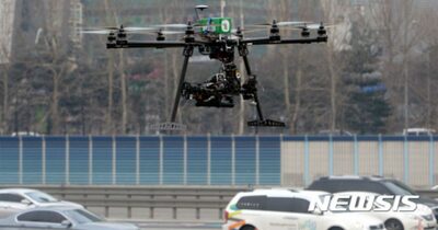 韓国・ドローンが交通違反を次々に摘発…5年間で2万7500件