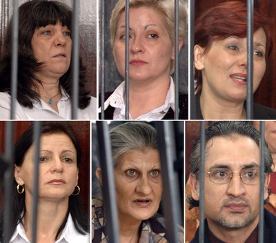 リビア児童集団HIV感染事件の被告、本国ブルガリアに到着、恩赦下る