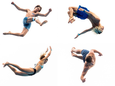 飛んで、ひねって、宙返り！ デスダイビング世界大会 ノルウェー