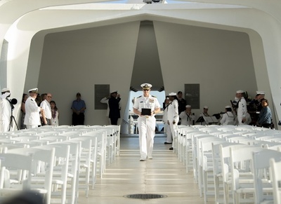 真珠湾攻撃から78年、98歳で死去の生存者は戦艦アリゾナの元へ