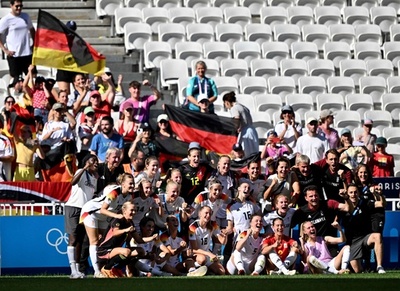 ドイツがW杯女王スペイン下し銅メダル パリ五輪サッカー女子