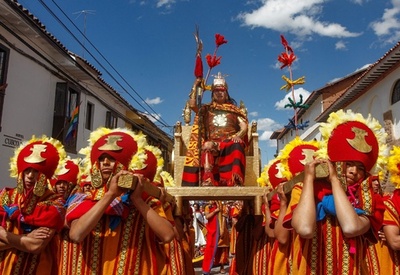 インカの祭り「インティ・ライミ」再現 ペルー