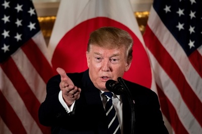 トランプ氏、 日米貿易交渉は「大きく前進」も「多く」は参院選後に