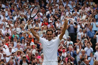 ウィンブルドン優勝のフェデラー、世界ランキング3位に浮上