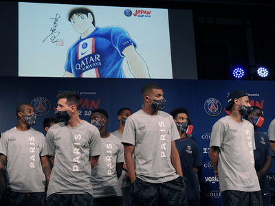 Full time for football comic 'Captain Tsubasa' in print