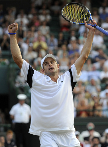 ロディック 準々決勝でヒューイットと対戦、ウィンブルドン選手権