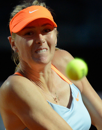 シャラポワが棄権、エラーニが準決勝へ イタリア国際