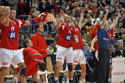 ＜ハンドボール 男子ハンドボール世界選手権＞決勝ラウンド、デンマーク ロシアを破り2勝目を飾る - ドイツ