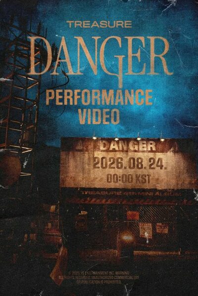 TREASURE、「DANGER」パフォーマンス映像を公開