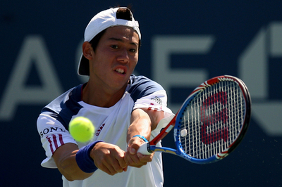 錦織、3回戦で途中棄権 全米オープン