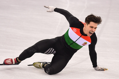 ハンガリー人スケート選手、中国「差別」発言で1年間出場停止に