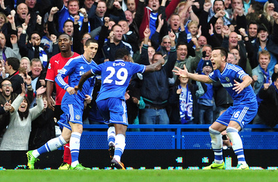 チェルシーが逆転勝利、エトーが移籍後初得点