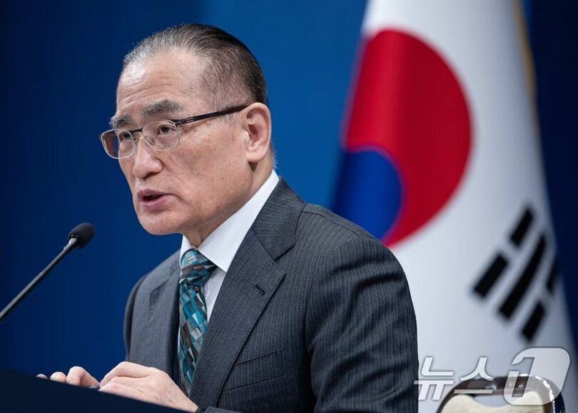 ウィ・ソンラク（魏聖洛）国家安保室長(c)news1