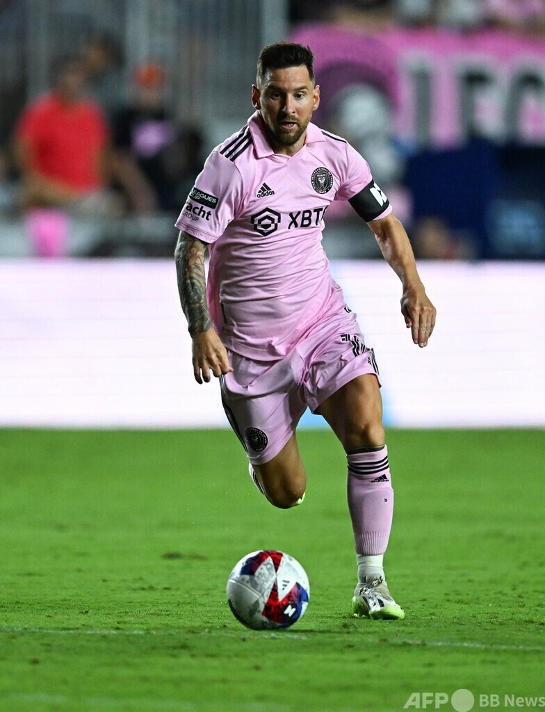 メッシがまたもゴール マイアミはカップ戦4強入り