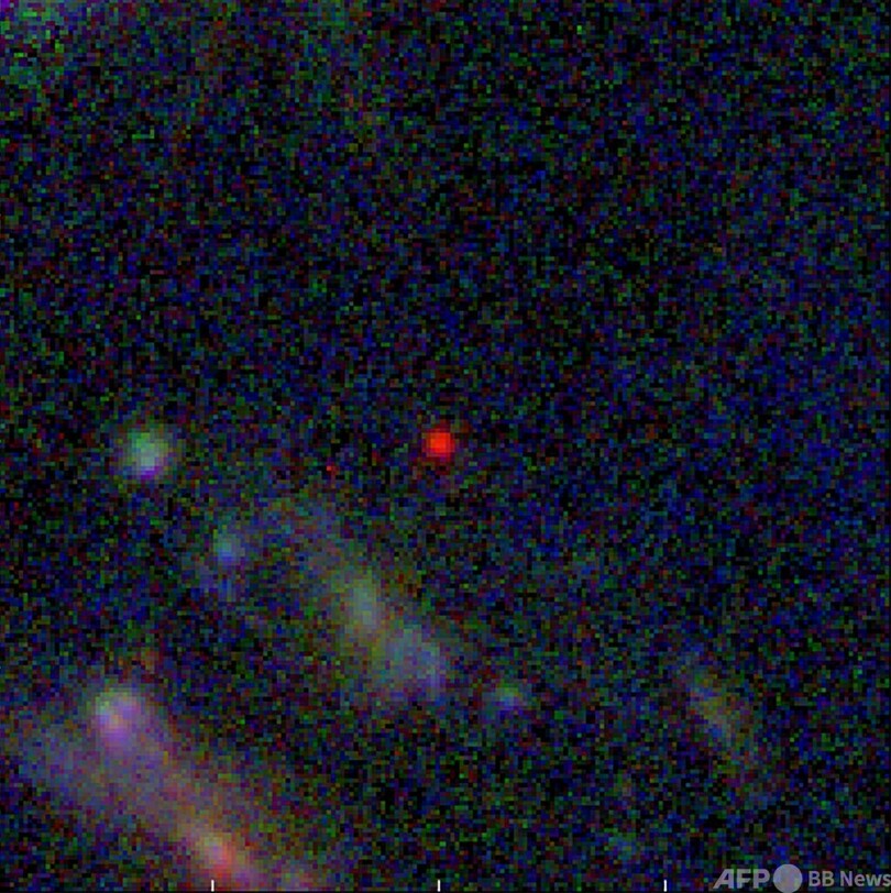 135億年前の銀河か ウェッブ宇宙望遠鏡