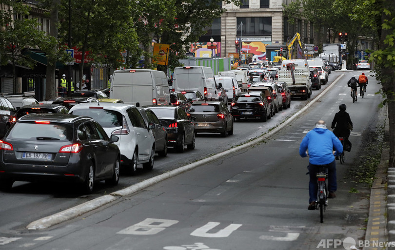 仏パリ、ほぼ全道路で制限速度30キロに 8月末から