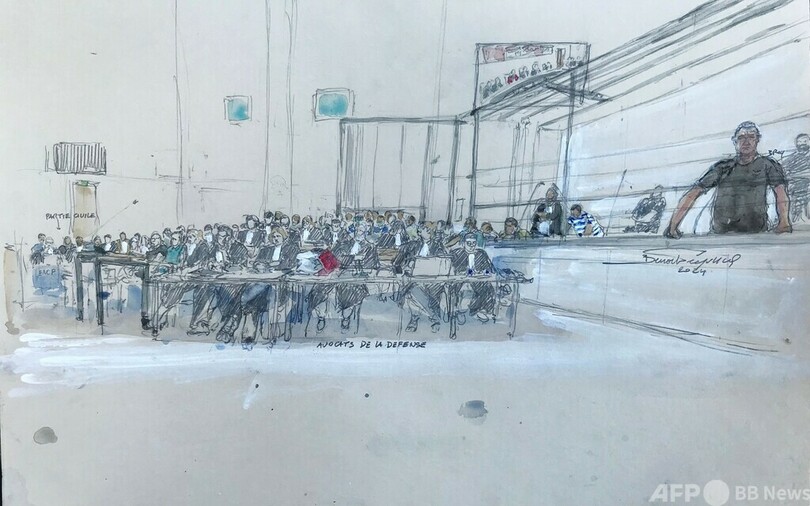 妻に薬盛りネットで募った男72人にレイプさせた夫、初公判 妻も出廷